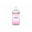 Avent Natural biberón rosa 260ml