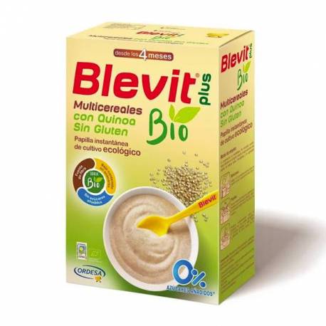 Blevit Plus Bio Multicereales Quinoa sin Gluten 250gr