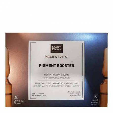 Martiderm Pigment Booster 15 Amp DSP-Bright + 15 Amp Night Renew