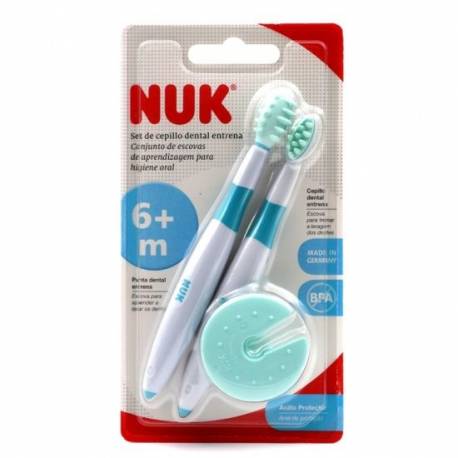 Nuk Cepillo Dental Entrena 1 2 Uds