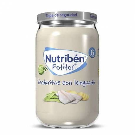 Nutriben Potito Verduritas con Lenguado 235gr