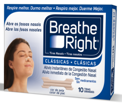 Tira Nasal Breathe Right 10 Unidades Grande - Farmacia El Salt