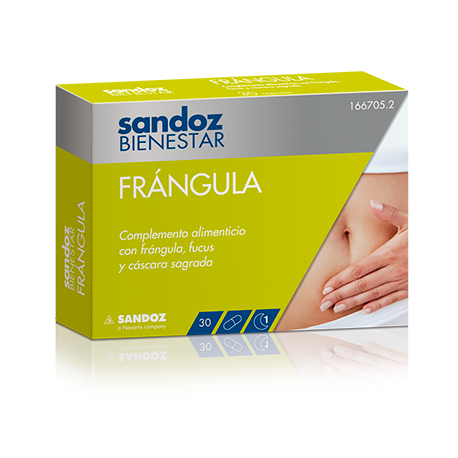 Sandoz Bienestar Frángula 30 Cáps