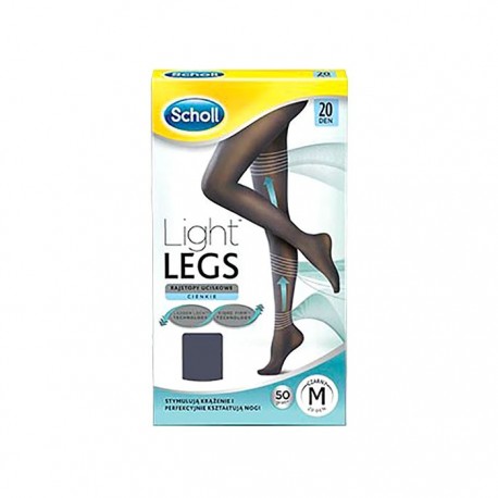 Scholl medias 20DEN color negro Talla M 1ud