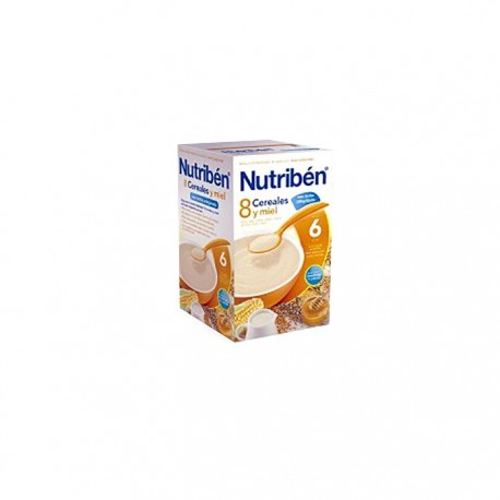 Nutribén® 8 cereales miel con leche Adaptada 600g