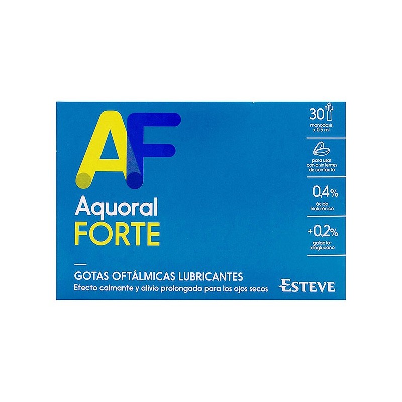 AQUORAL Forte 30 Monodosis 0,5 ml