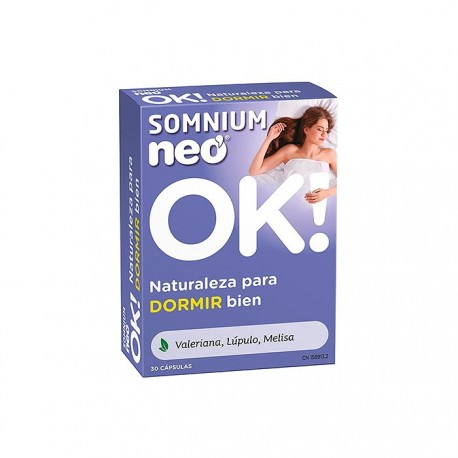 Neo Somnium (Valeriana, Lúpulo y Melisa) 30cáps