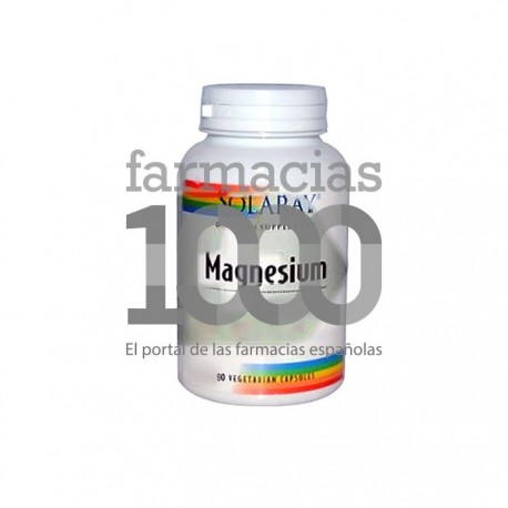 Solaray magnesium 90cáps vegetales