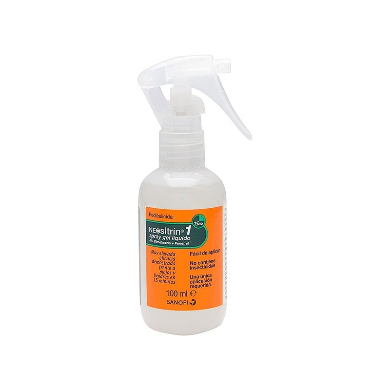 Antipiojos Neositrín Spray gel líquido,100ml